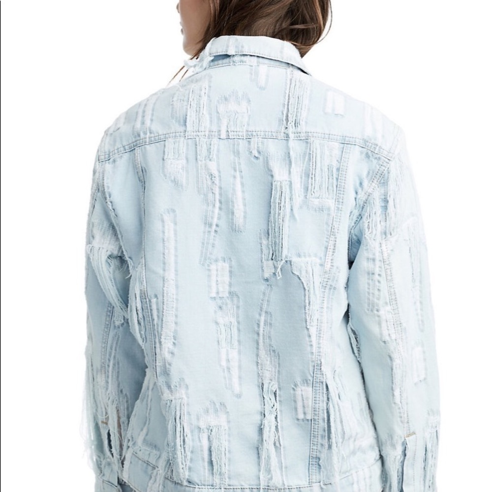 True Religion | Distress Denim Jacket - Picture 6 of 8